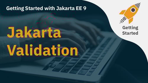 Getting started, image reading Jakarta Validation 